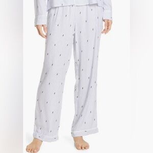 Rails | Clara Flocked Lightning Pinstripe Pajama Pants